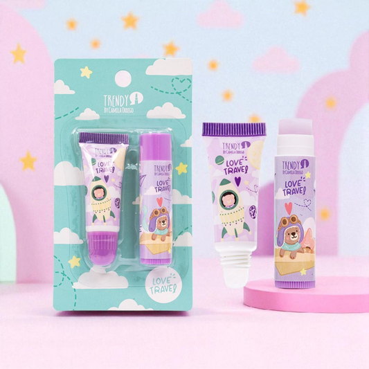 Kit Labios Love Travel trendy